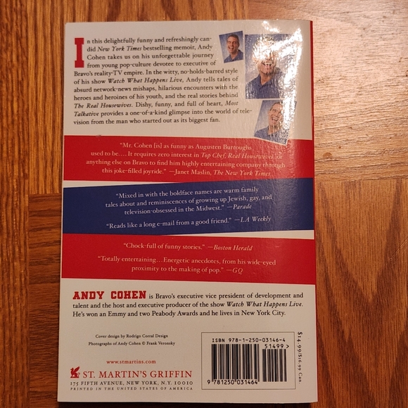 Most Talkative: Stories From The Front Lines Of Pop Culture by Andy Cohen - Picture 3 of 6